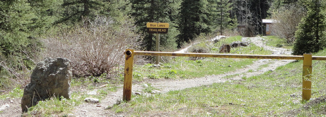 Blue Lakes Trailhead now available and snow-free
