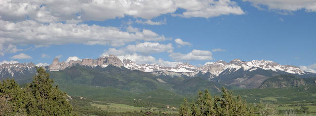 View from Ouray County Road 10