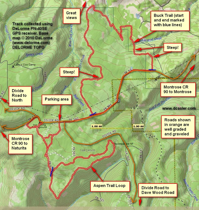 Aspen and Buck Trails