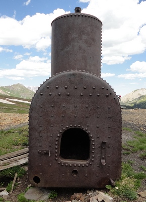 Firebox from the front